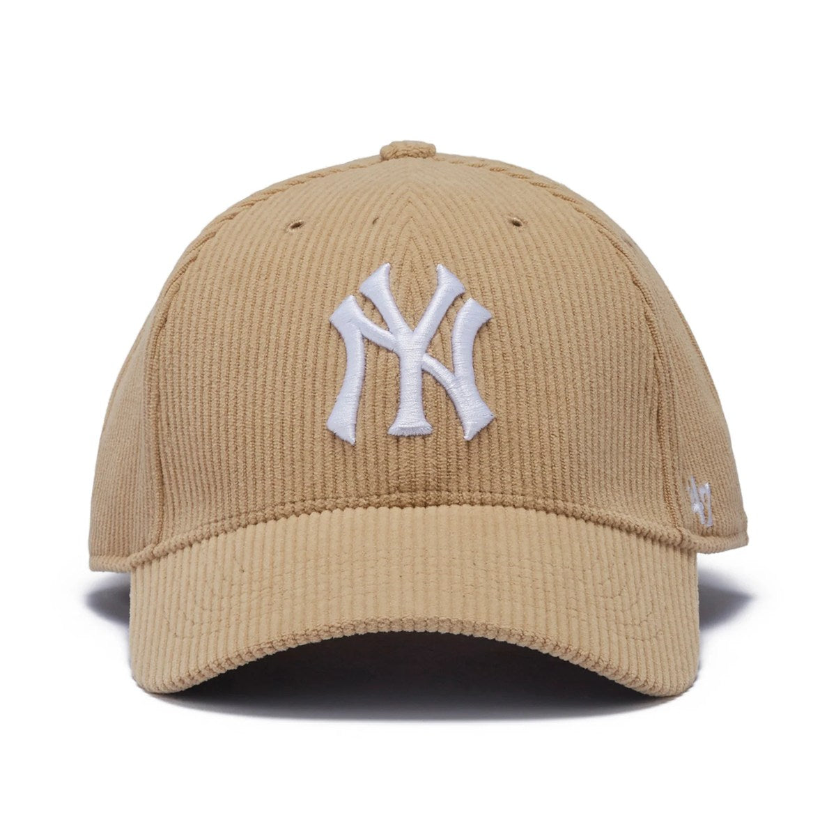 47 BRAND New York Yankees - MVP Thick Cord KHAKI【14858316 47A B