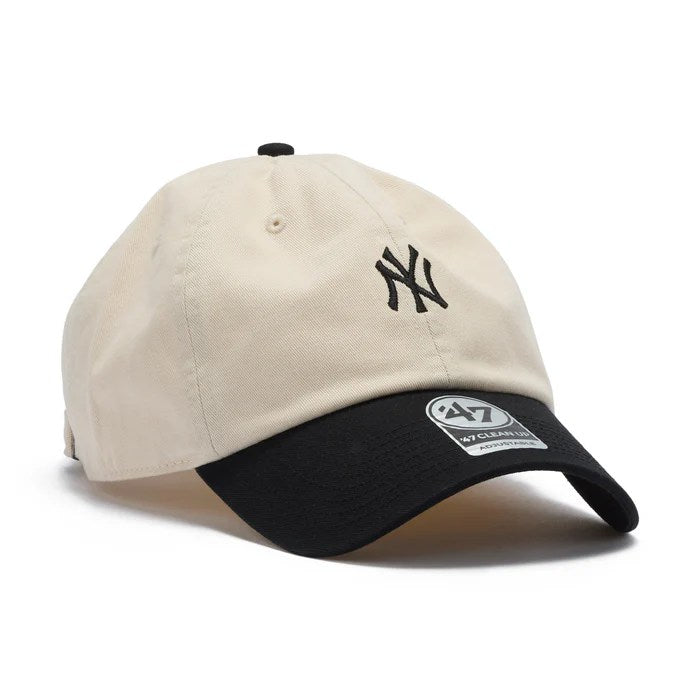 ’47 BRAND New York Yankees - BASE RUNNER TWO TONE NATURAL/BLACK 【14858330 47A B-BSRTT17GWS-NTH】