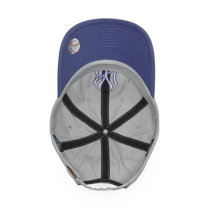 ’47 BRAND New York Yankees - CLEAN UP TWO TONE GREY/DEEP SPACE 【14858336 47A B-NLTRG17GWS-GYA】
