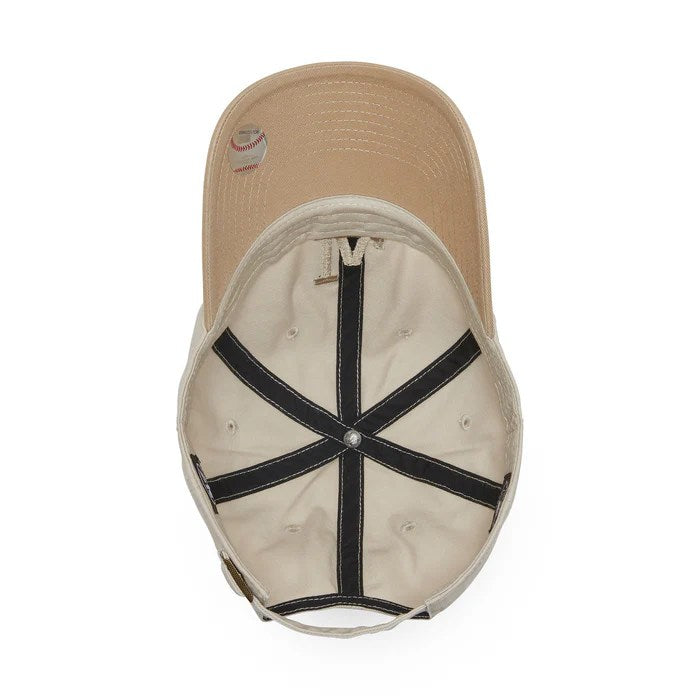 ’47 BRAND Los Angels Dogers - CLEAN UP TWO TONE BONE/KHAKI 【14858341 47A B-NLTRG12GWS-BNA】