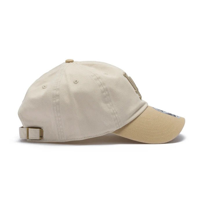 ’47 BRAND Los Angels Dogers - CLEAN UP TWO TONE BONE/KHAKI 【14858341 47A B-NLTRG12GWS-BNA】