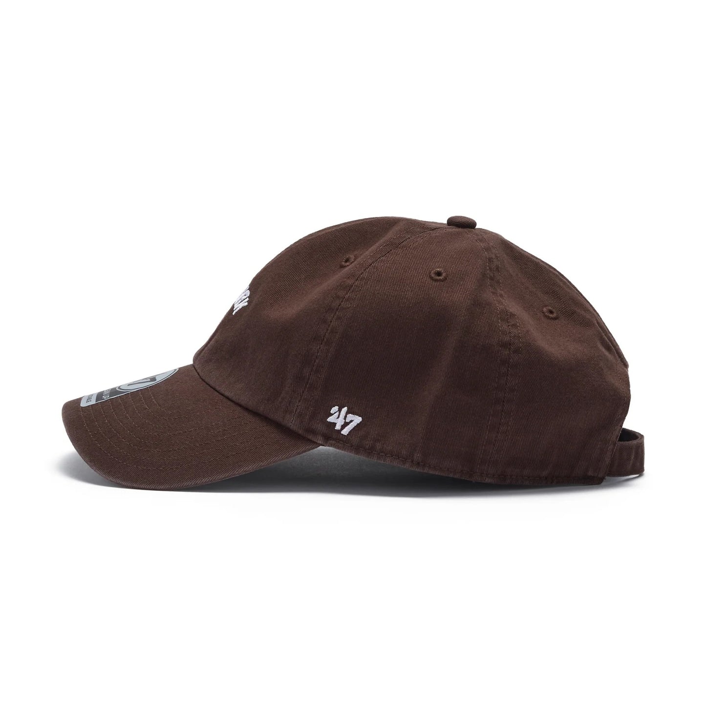 ’47 BRAND New York Yankees - CLEAN UP Base Runner Script BROWN 【14858356 47A B-BSRNS17GWS-BW】