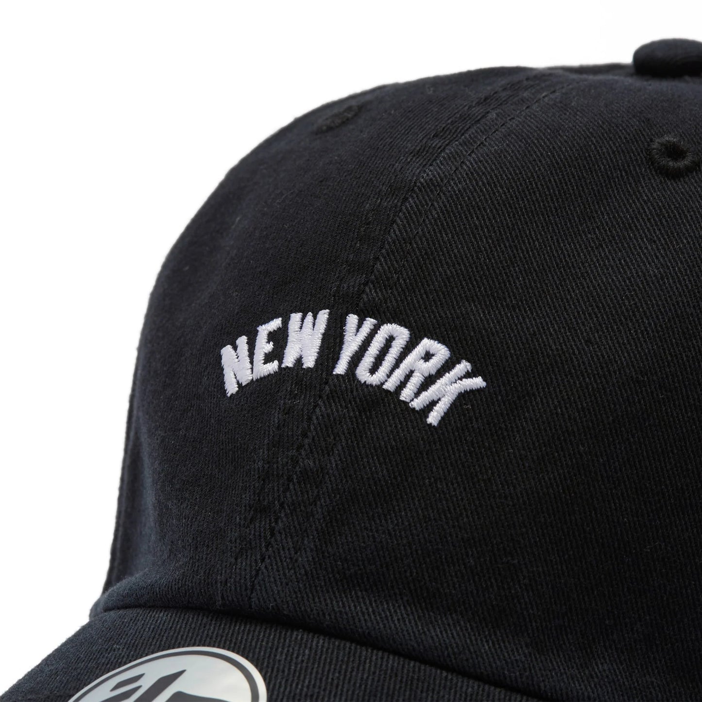 ’47 BRAND New York Yankees - CLEAN UP Base Runner Script BLACK 【14858357 47A B-BSRNS17GWS-BKE】