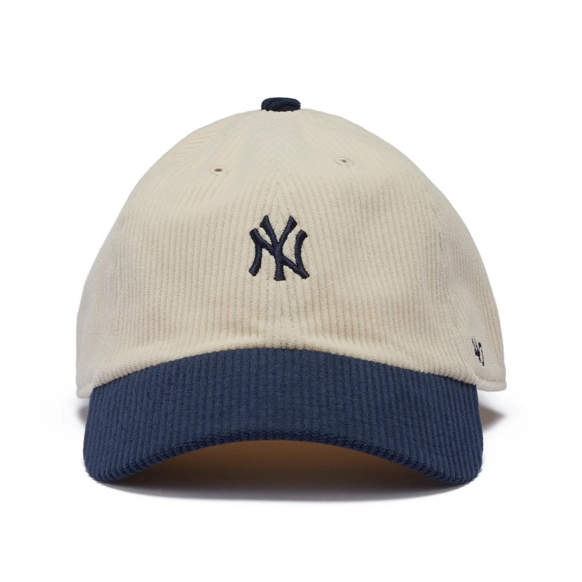 ’47 BRAND New York Yankees - CLEAN UP CODE TWO TONE BASE RUNNNER NATURAL/NAVY 【14858366 47A B-TCBRT17EWS-NTA】