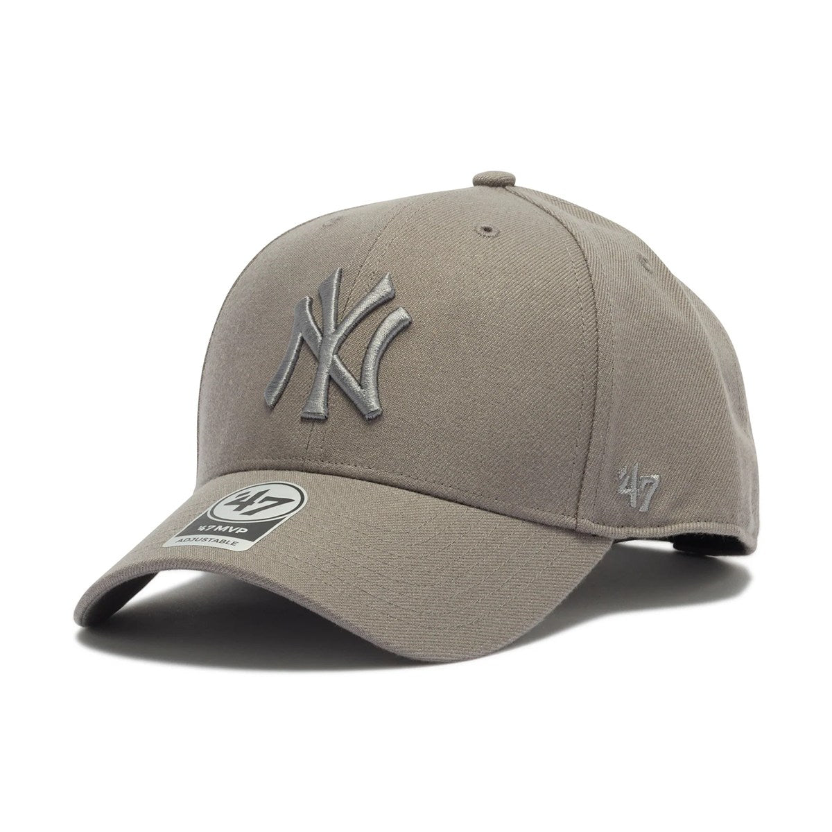 ’47 BRAND New York Yankees - MVP TONAL SNAPBACK DARK GRAY【14858378 47A B-MVPSP17WBP-DYC】