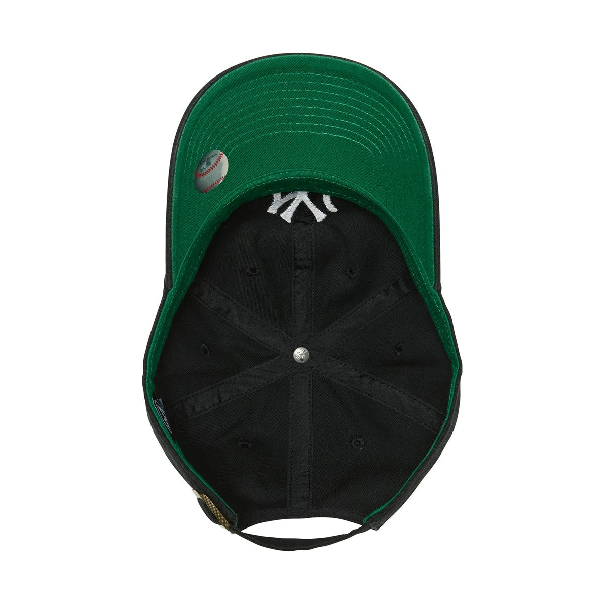 ’47 BRAND New York Yankees - CLEAN UP Icon With Heart BLACK【14858407 47A B-ICONC17GWS-BKB】