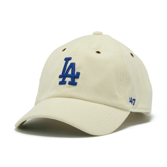 ’47 BRAND Los Angeles Dodgers - CLEAN UP Thin Cord SAND STONE 【14858417 47A B-TCDCU12IWS-SS】
