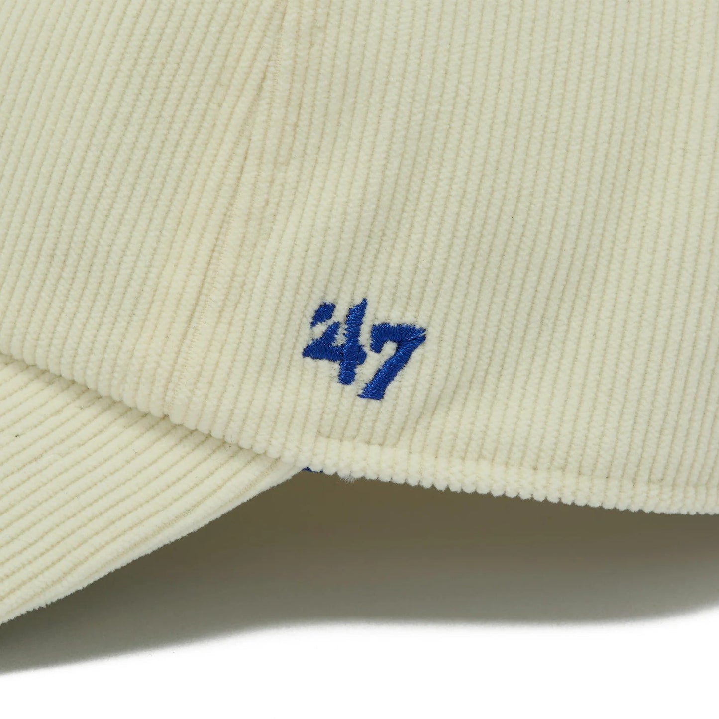 ’47 BRAND Los Angeles Dodgers - CLEAN UP Thin Cord SAND STONE 【14858417 47A B-TCDCU12IWS-SS】