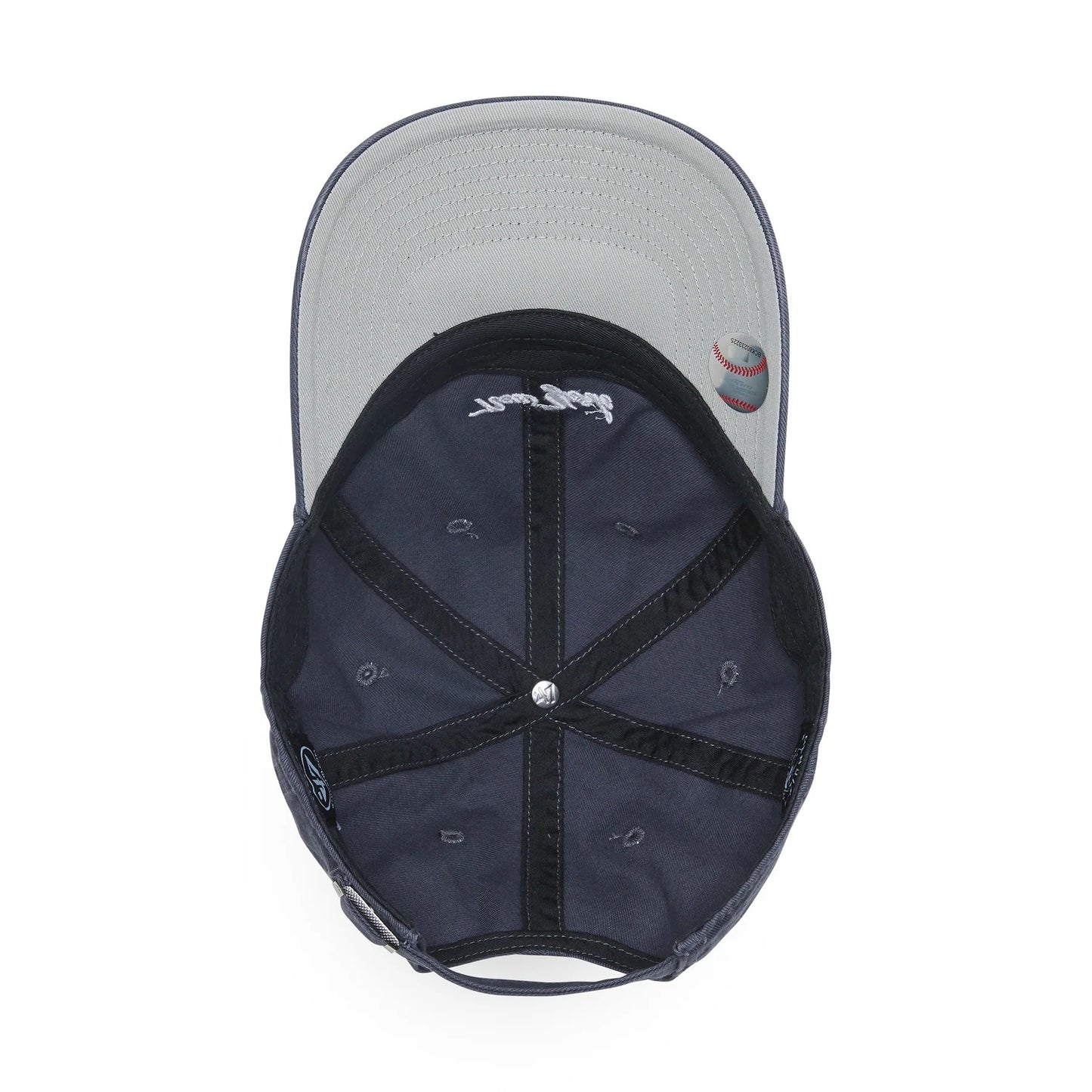 ’47 BRAND New York Yankees - CLEAN UP BASE RUNNER VINTAGE NAVY 【14858418 47A B-BSRNS17GWS-VN】
