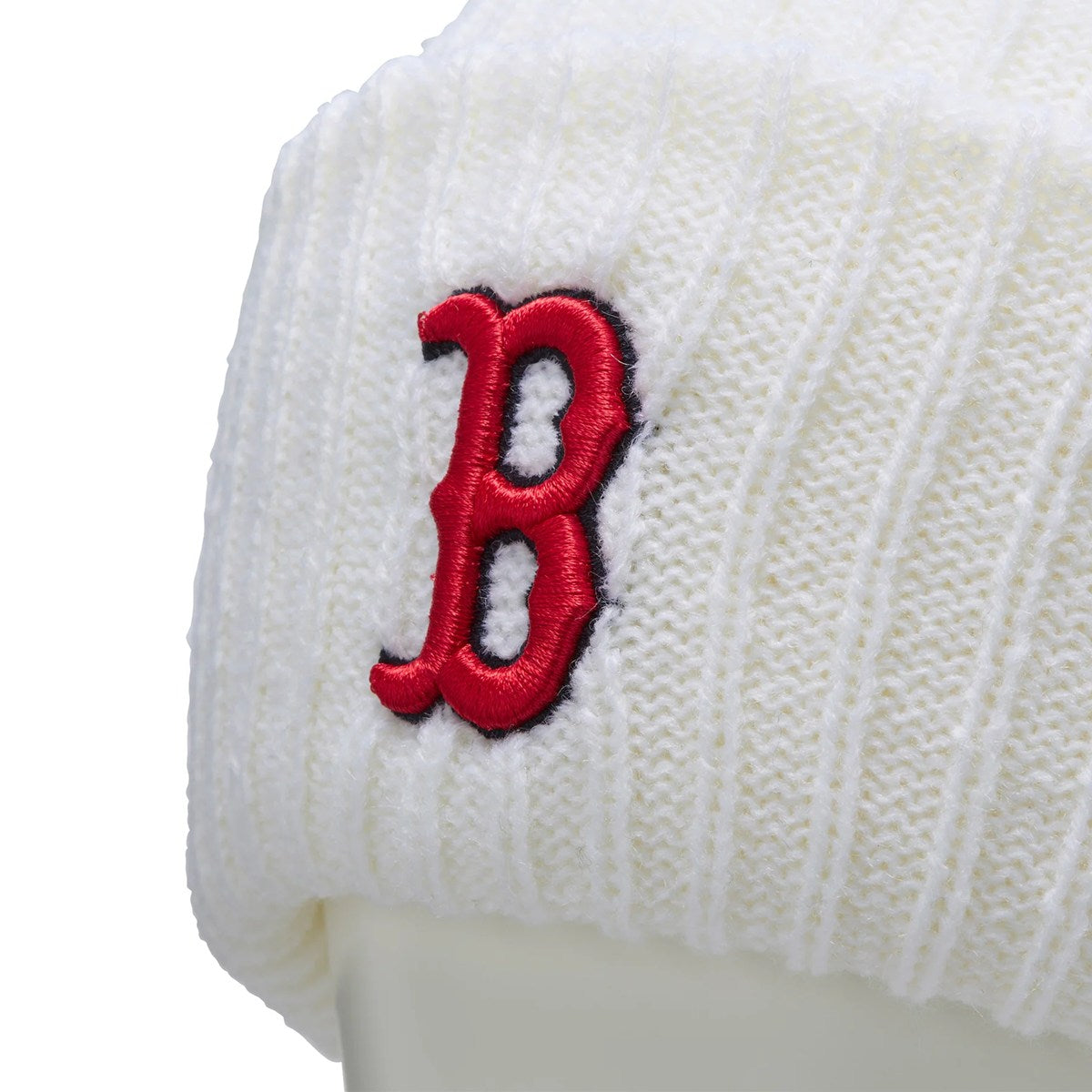 ’47 BRAND Boston Red Sox - CUFF KNIT Harbor WHITE 【14858437 47A B-HRBRC02ACE-WH】