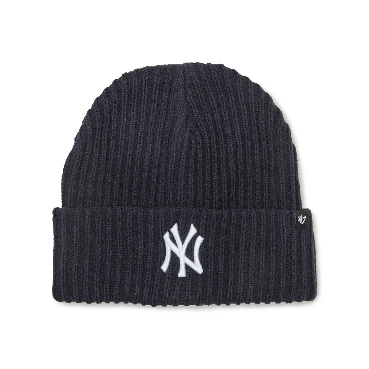 ’47 BRAND New York Yankees - CUFF KNIT Harbor NAVY  【14858439 47A B-HRBRC17ACE-NY】