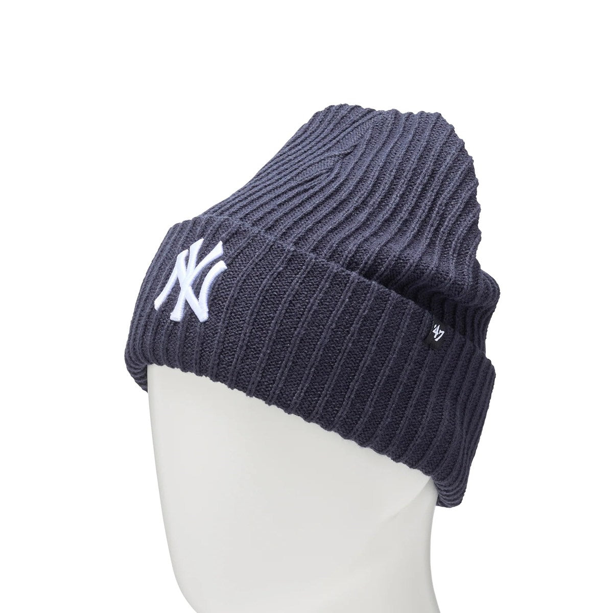 ’47 BRAND New York Yankees - CUFF KNIT Harbor NAVY  【14858439 47A B-HRBRC17ACE-NY】