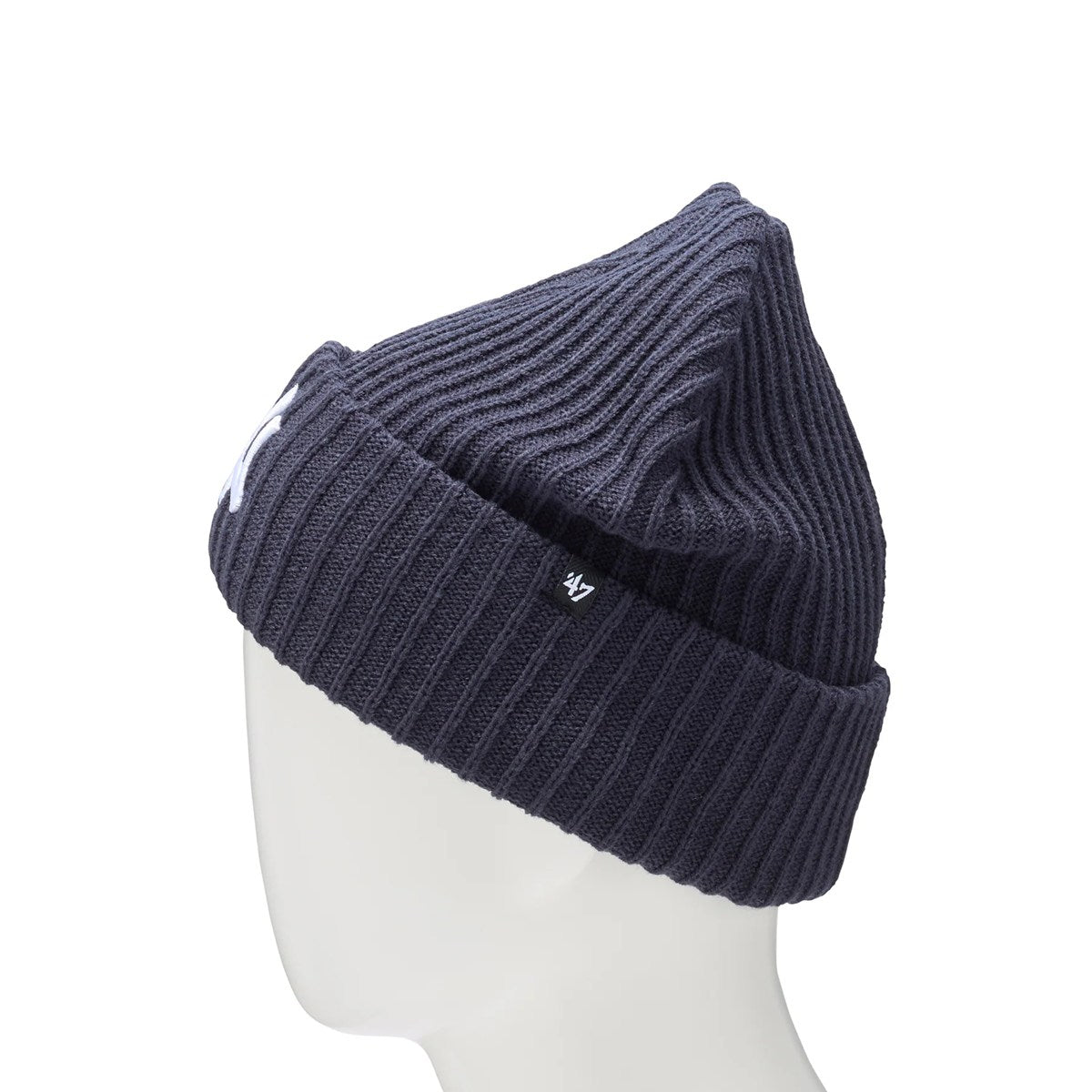 ’47 BRAND New York Yankees - CUFF KNIT Harbor NAVY  【14858439 47A B-HRBRC17ACE-NY】