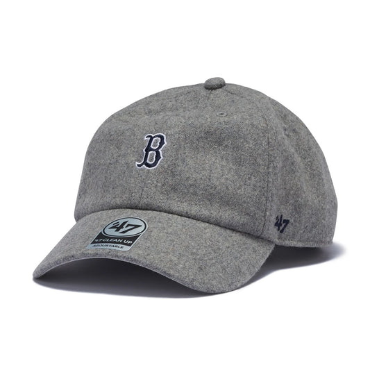 ’47 BRAND Boston Red Sox - CLEAN UP Premium Base Runner GRAY【14858441 47A B-PBRCU02WIS-GY】