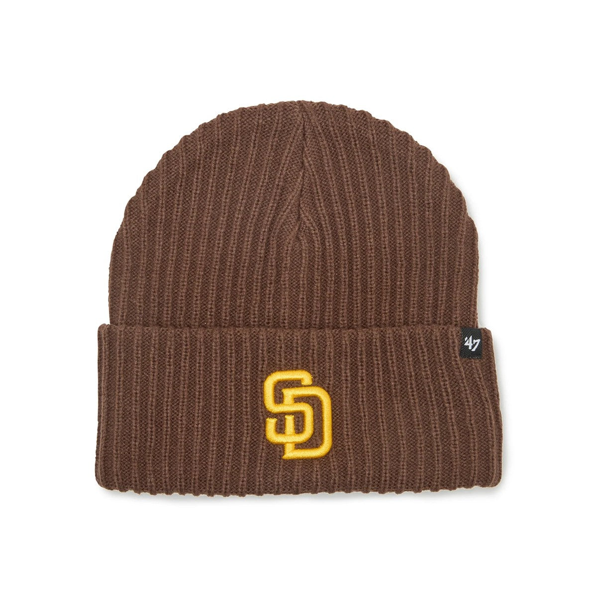 ’47 BRAND - CUFF KNIT Harbor BROWN 【14858442 47A B-HRBRC21ACE-BW】