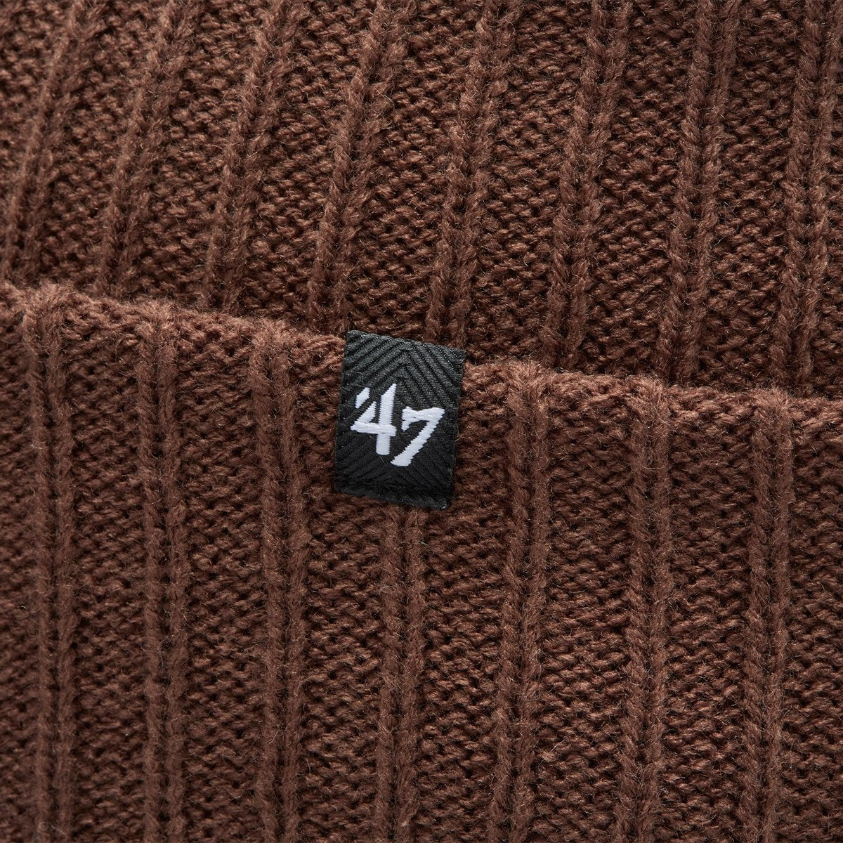 ’47 BRAND - CUFF KNIT Harbor BROWN 【14858442 47A B-HRBRC21ACE-BW】