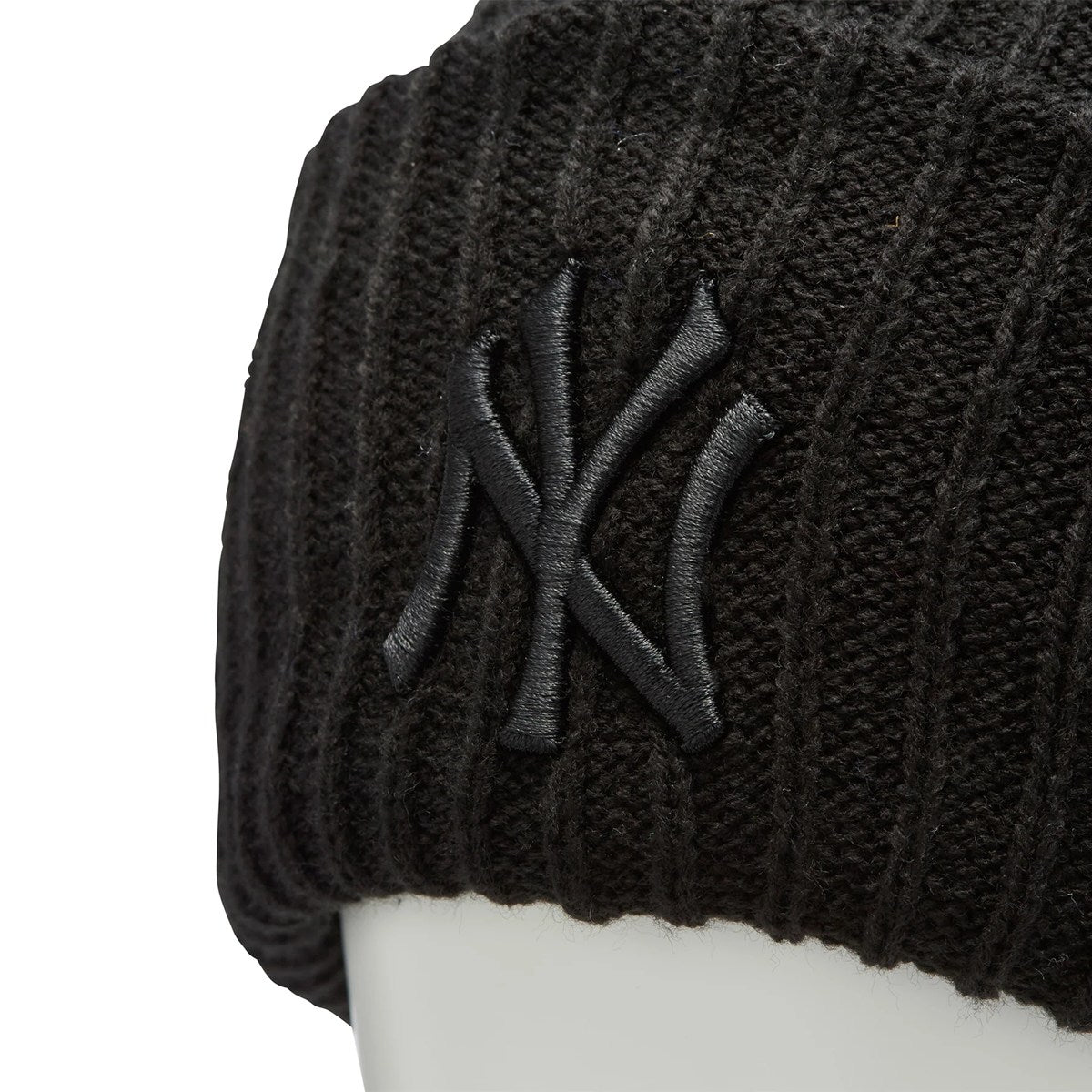 ’47 BRAND New York Yankees - CUFF KNIT Harbor BLACK【14858444 47A B-HRBRC17ACE-BKA】
