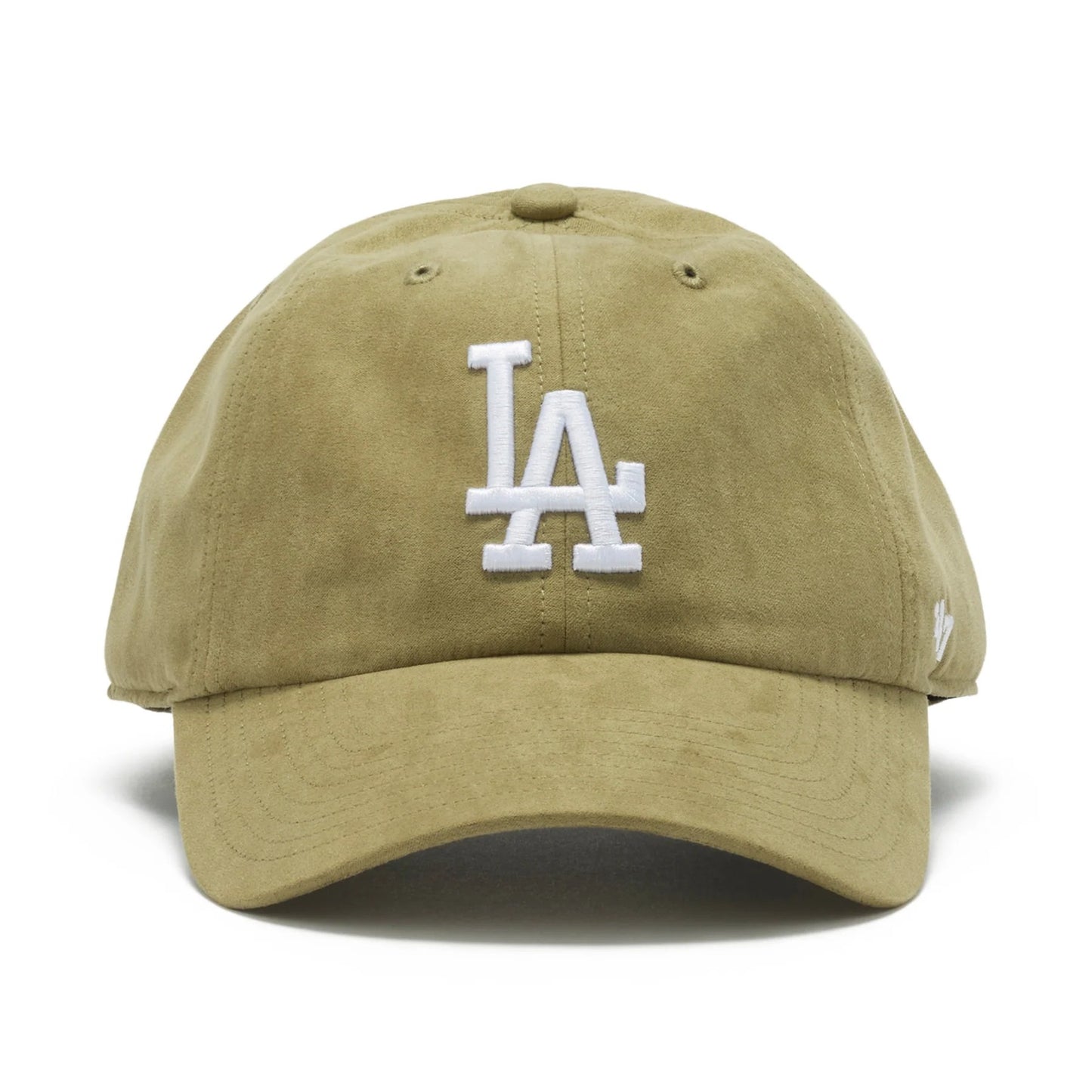 ’47 BRAND Los Angels Dogers - CLEAN UP Ballpark Suede SANDLE WOOD 【14858462 47A B-BPSDE12USS-SW】