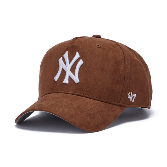 ’47 BRAND New York Yankees - ’47 MVP DT Ultrasuede  BROWN【14858471 47A B-USMDT17USS-BW】