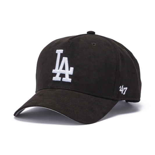 ’47 BRAND Los Angeles Dodgers - MVP Ultrasuede DT BLACK 【14858473 47A B-USMDT12USS-BK】