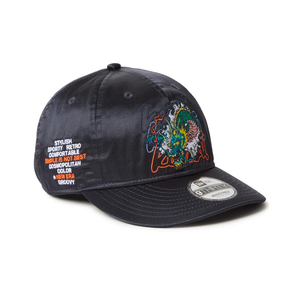 NEW ERA - 9THIRTY Kansaï Yamamoto 龍 SATIN NAVY【14858856】