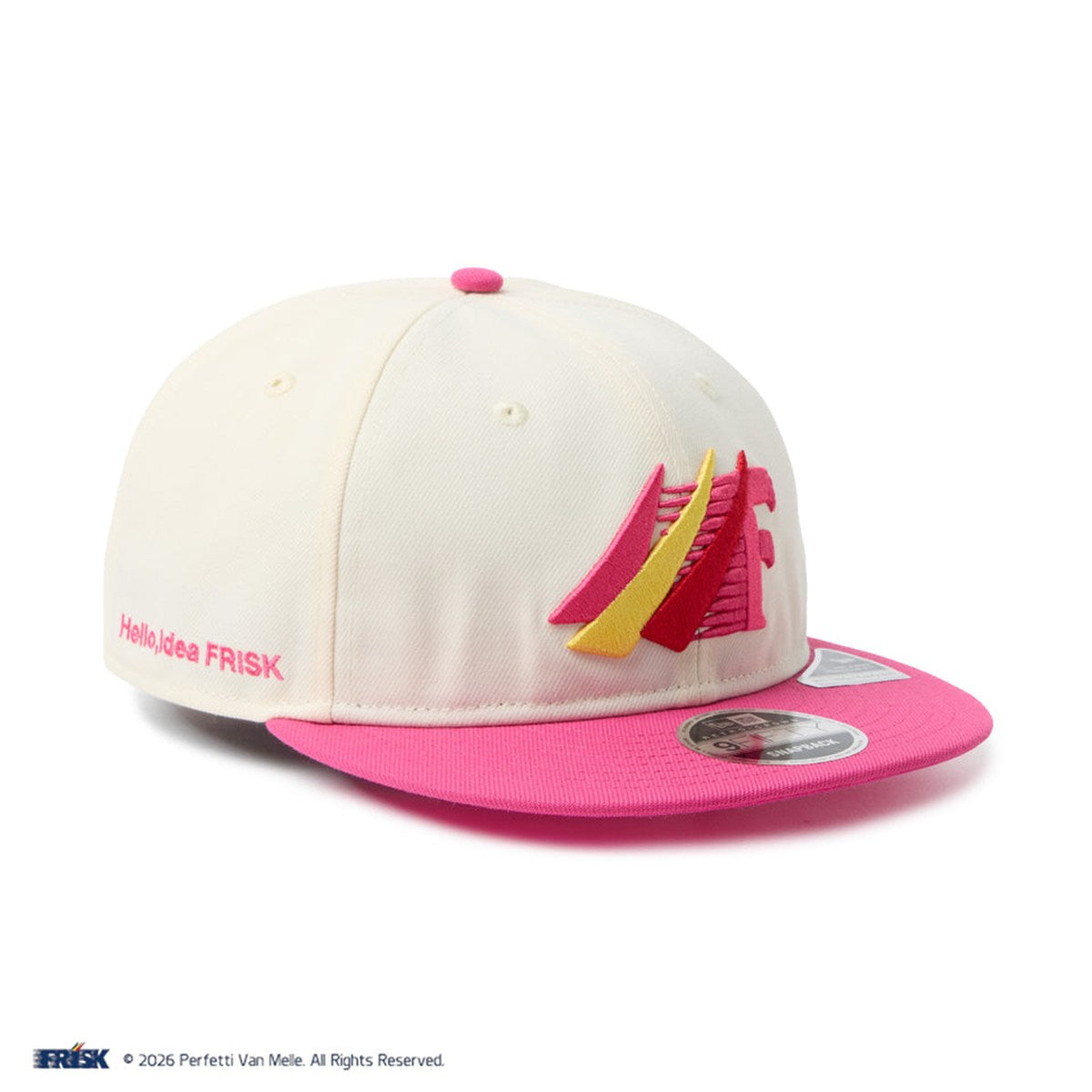 NEW ERA - RC 9FIFTY Flat Visor FRISK CHROME/PURPLE【14863775】