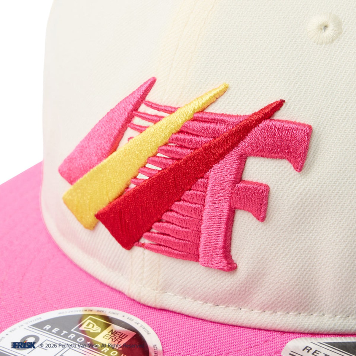 NEW ERA - RC 9FIFTY Flat Visor FRISK CHROME/PURPLE【14863775】