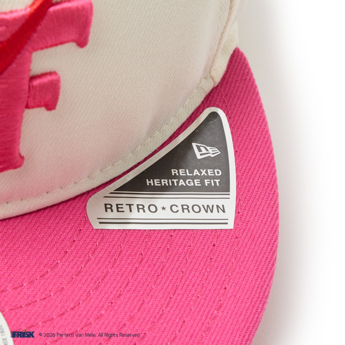 NEW ERA - RC 9FIFTY Flat Visor FRISK CHROME/PURPLE【14863775】