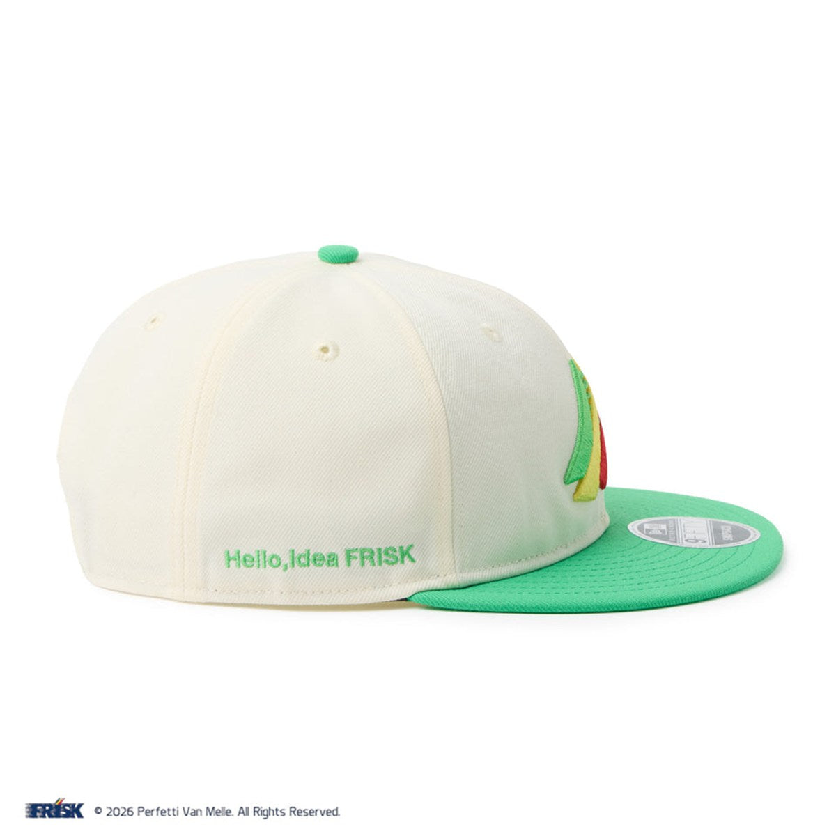 NEW ERA - RC 9FIFTY Flat Visor FRISK CHROME/ISLAND GREEN 【14863776】