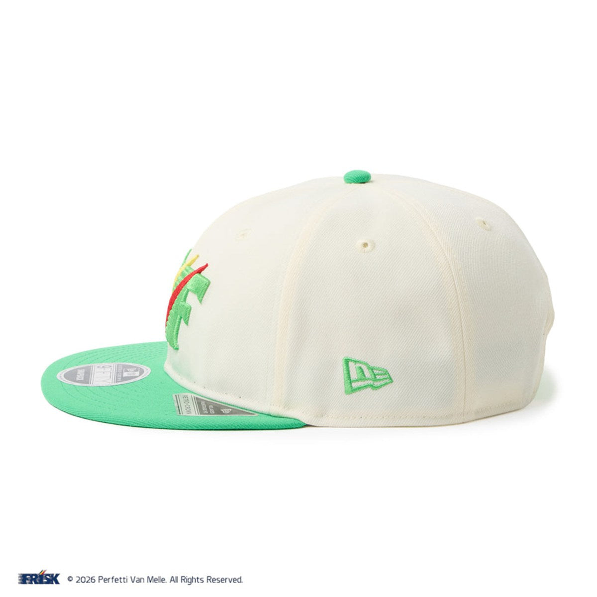 NEW ERA - RC 9FIFTY Flat Visor FRISK CHROME/ISLAND GREEN 【14863776】
