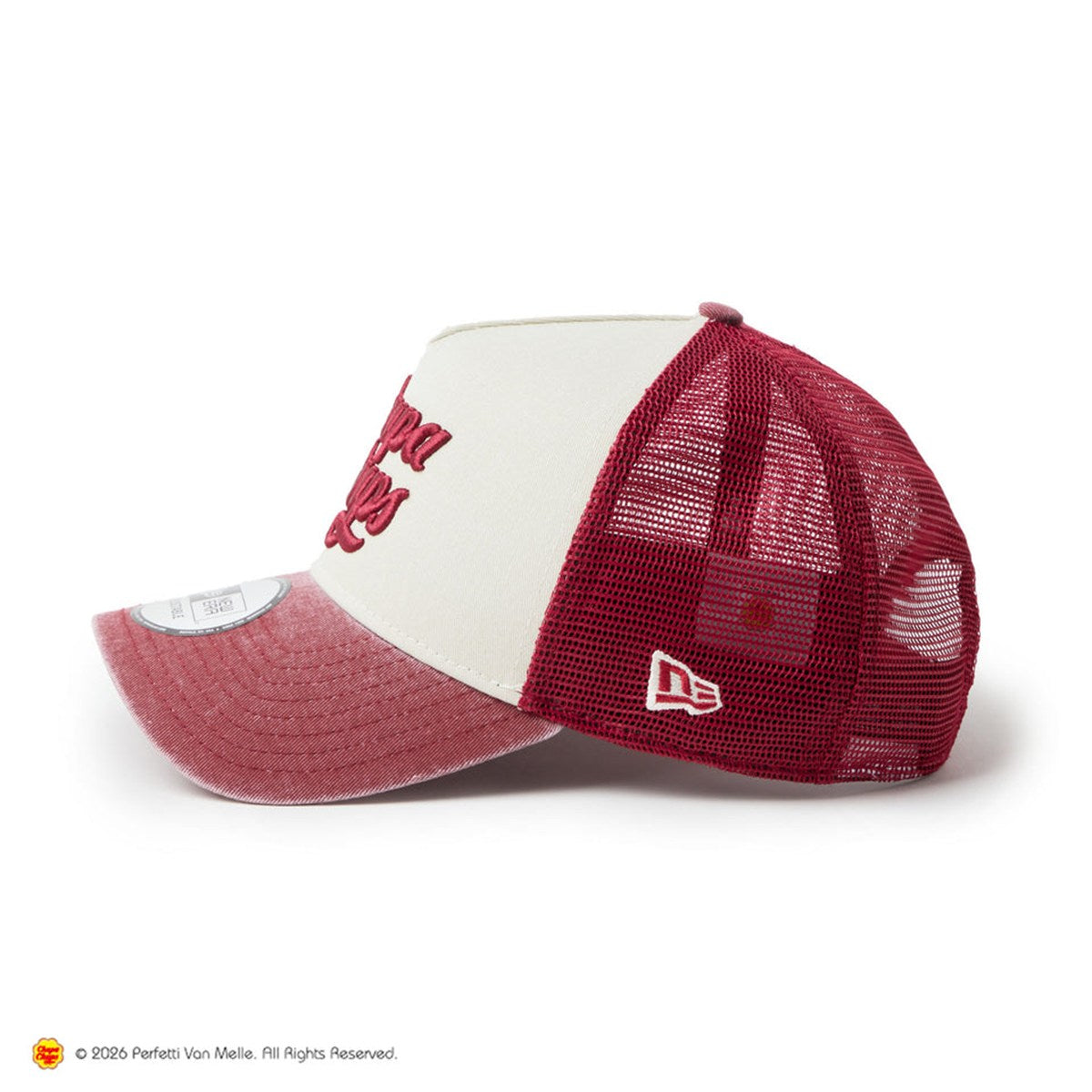 NEW ERA - 9FORTY A-Frame ITALIAN WASH SCARLET/CHROME【14863787】