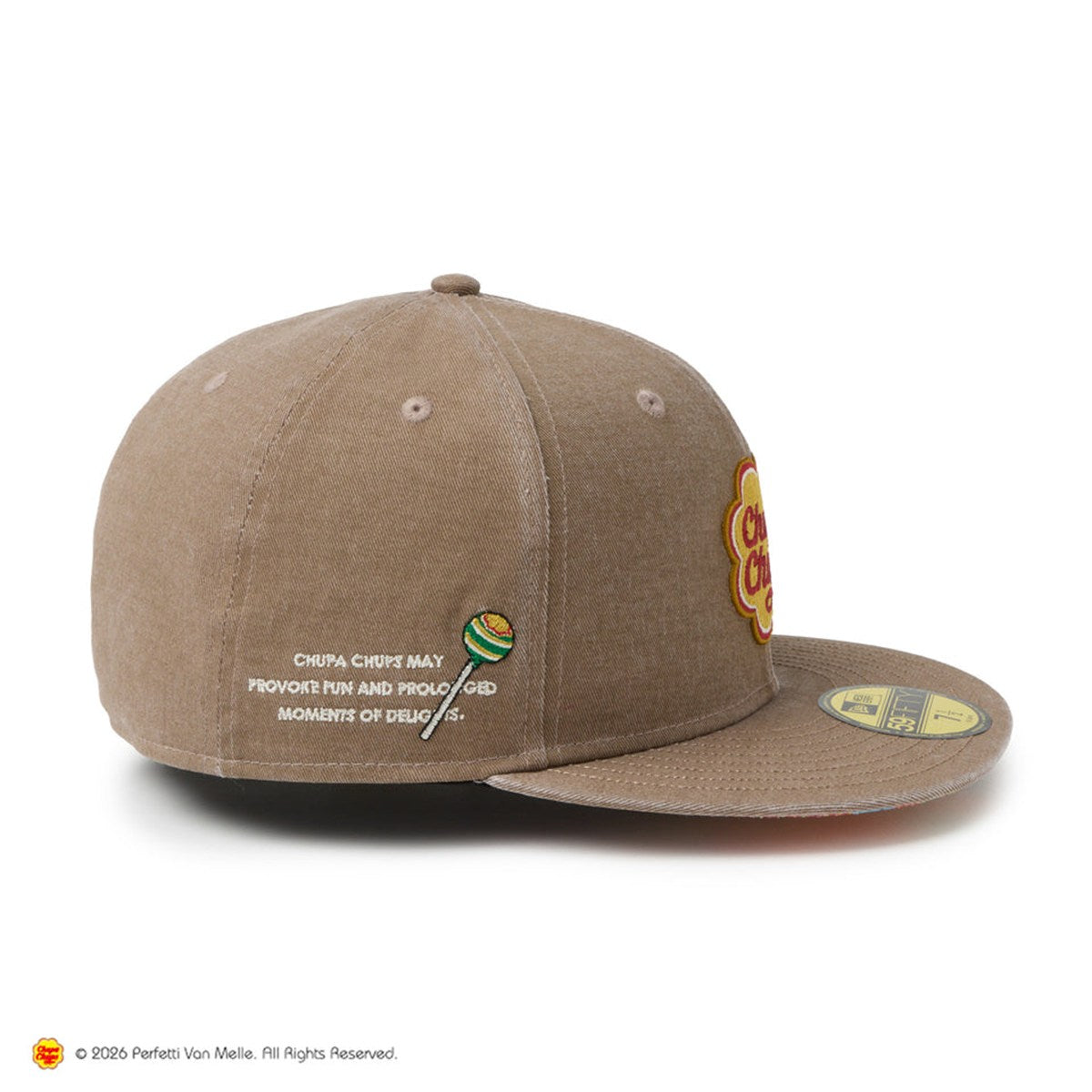 NEW ERA - 59FIFTY Chupa Chups ITALIAN WASH KHAKI 【14863804