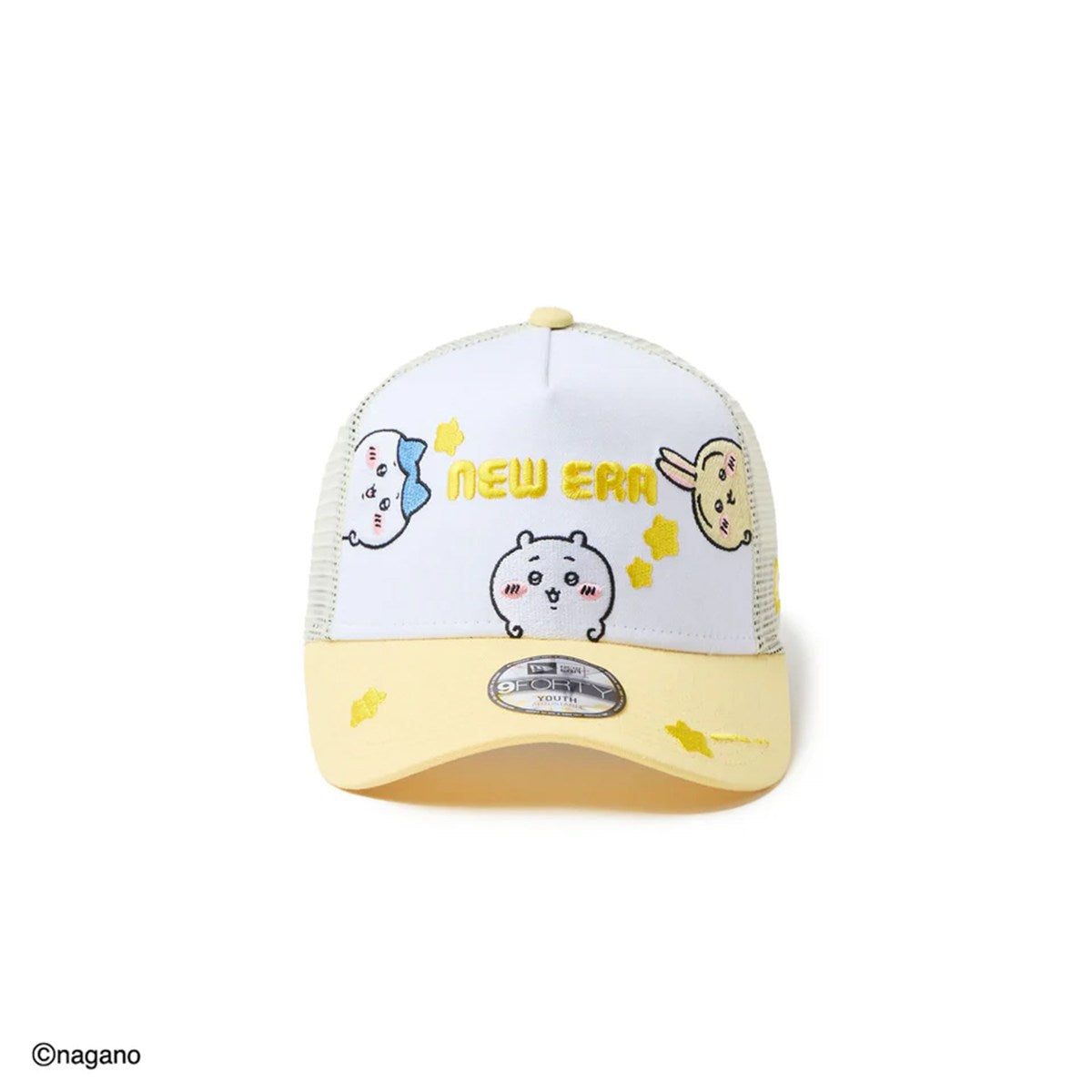 NEW ERA - Youth 9FORTY A-Frame CHIIKAWA WHITE/SOFT YELLOW 【14864476】