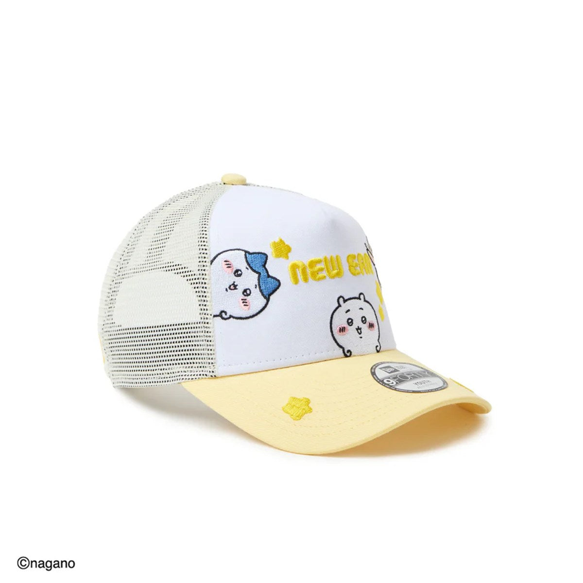 NEW ERA - Youth 9FORTY A-Frame CHIIKAWA WHITE/SOFT YELLOW 【14864476】