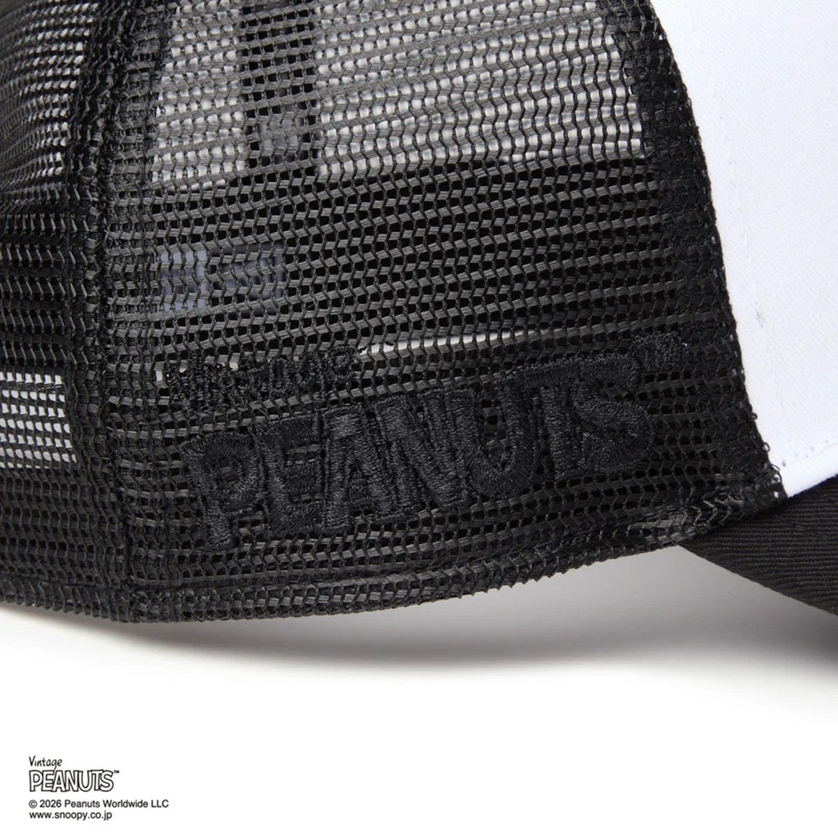 NEW ERA PEANUTS - 9FORTY A-Frame Vintage PEANUTS JOE COOL BLACK/WHITE 【14865347】
