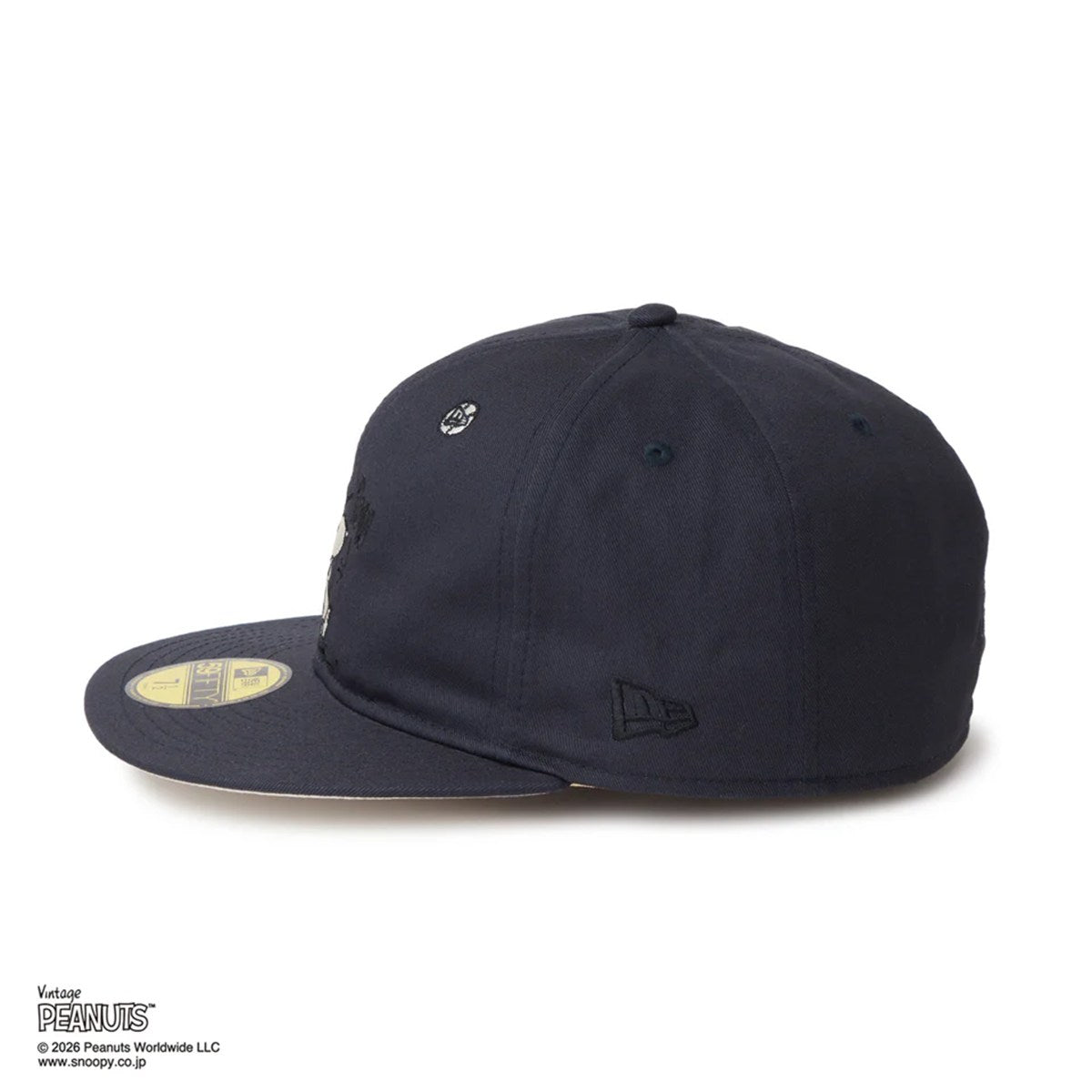 NEW ERA PEANUTS - 59FIFTY Soft Buckram Vintage PEANUTS FADED BLACK【14865372】