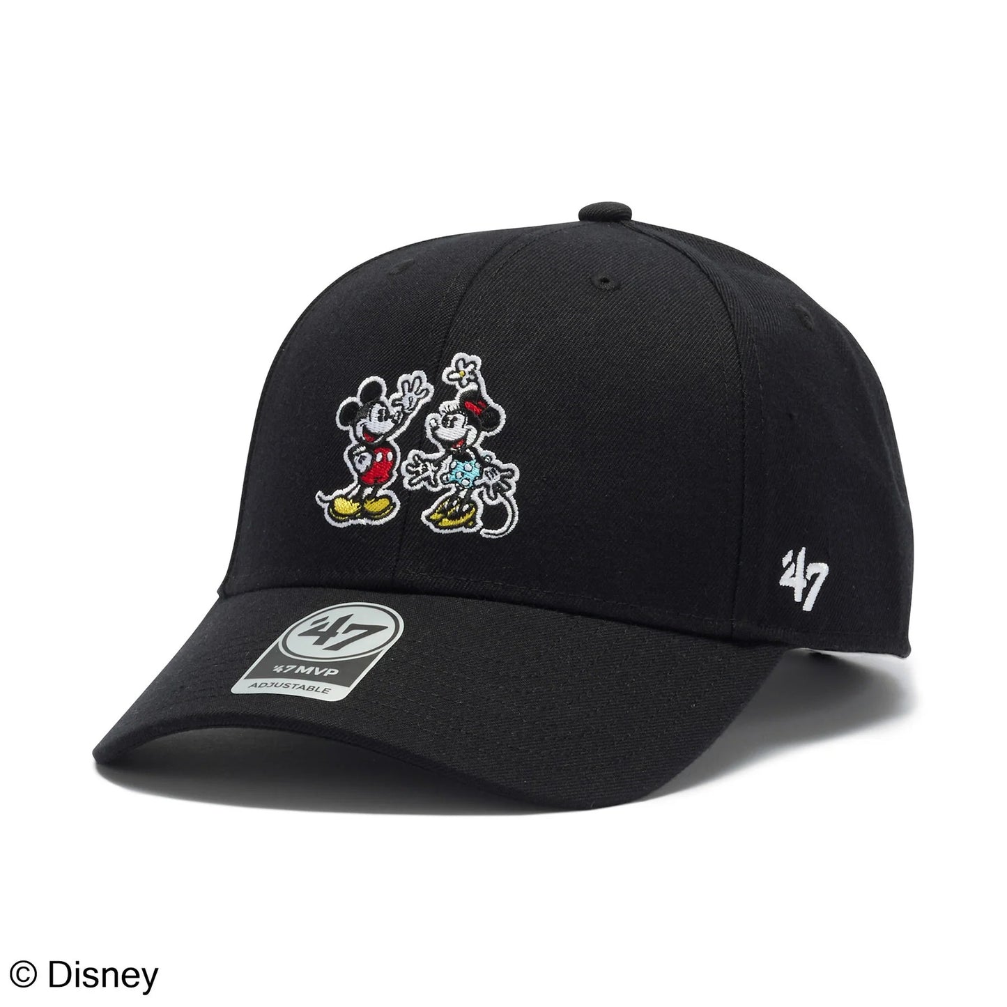 ’47 BRAND Disney - MVP MICKEY MOUSE MINNIE MOUSE BLACK【14865858】