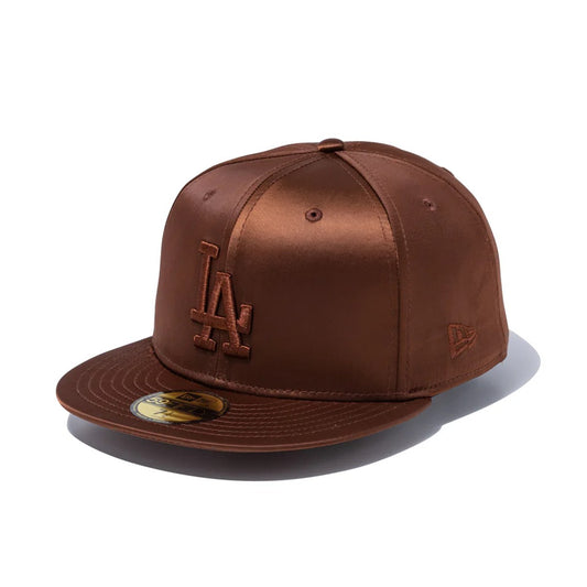 NEW ERA Los Angeles Dodgers - 59FIFTY Valentine's Day SATIN BROWN【14908300】