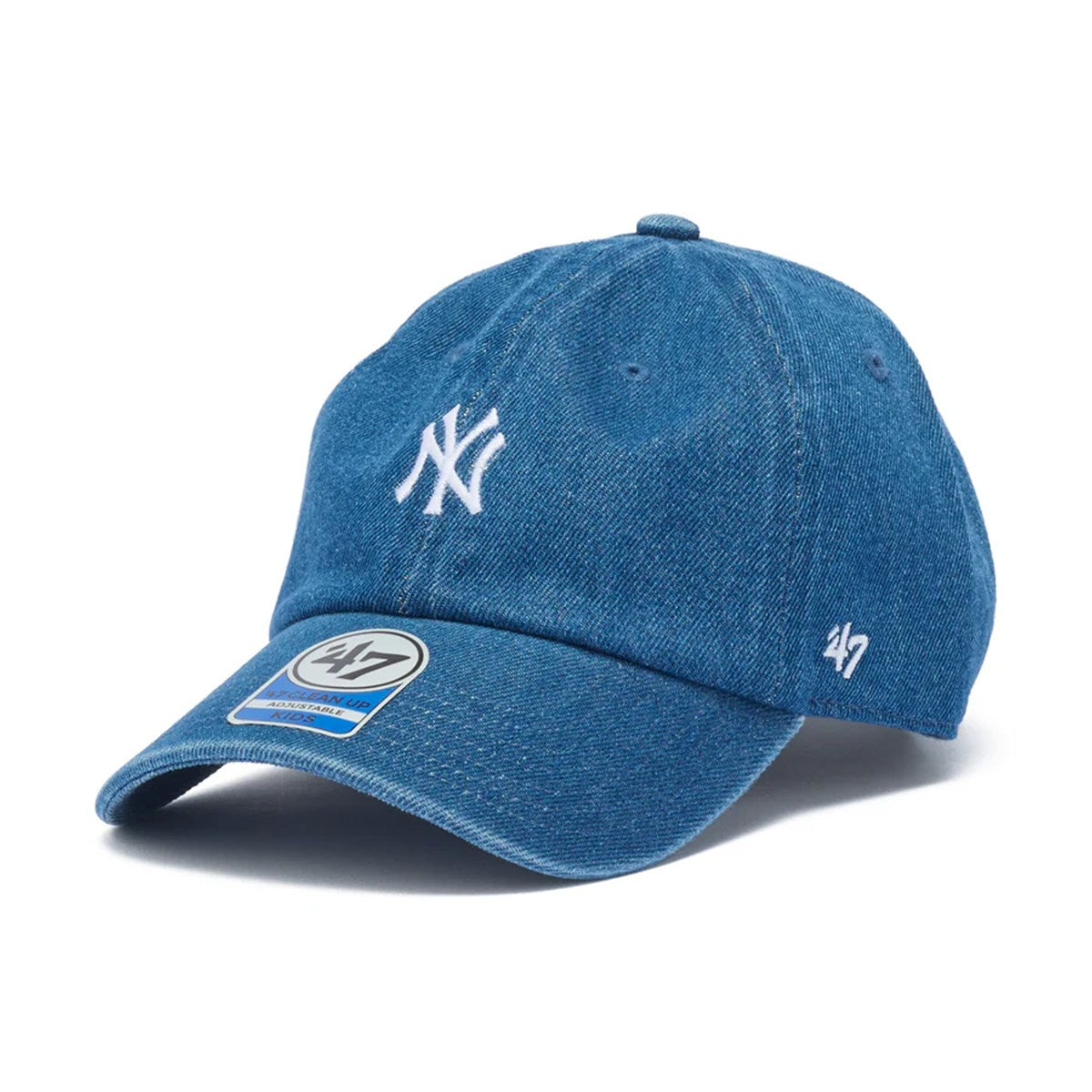 ’47 BRAND New York Yankees - KIDS CLEAN UP DENIM NAVY【14920259 47K-CLPMLBMLNEYYAN-DEN-NAVY】【KIDS】