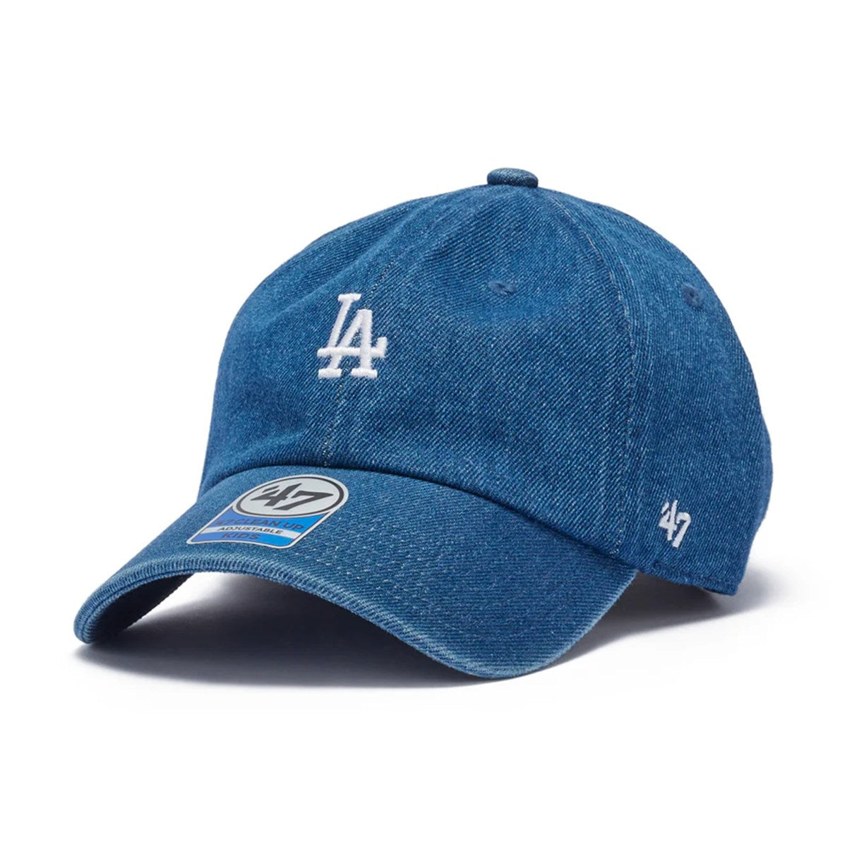 ’47 BRAND Los Angeles Dodgers - KIDS CLEAN UP DENIM NAVY【14920261 47K-CLPMLBMLLOSDOD-DEN-NVY】【KIDS】