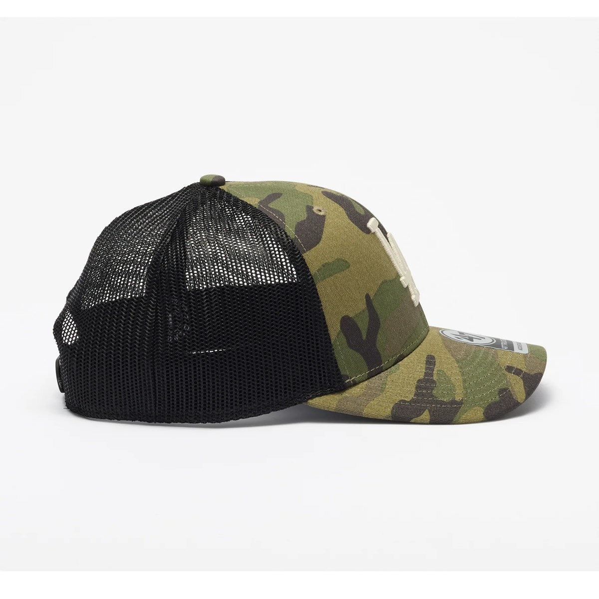 ’47 BRAND - Los Angeles Dodgers TRUCKER MLB WOODLAND CAMO【14920290 47A-TRC-B-CMOTR12GWP-CM】