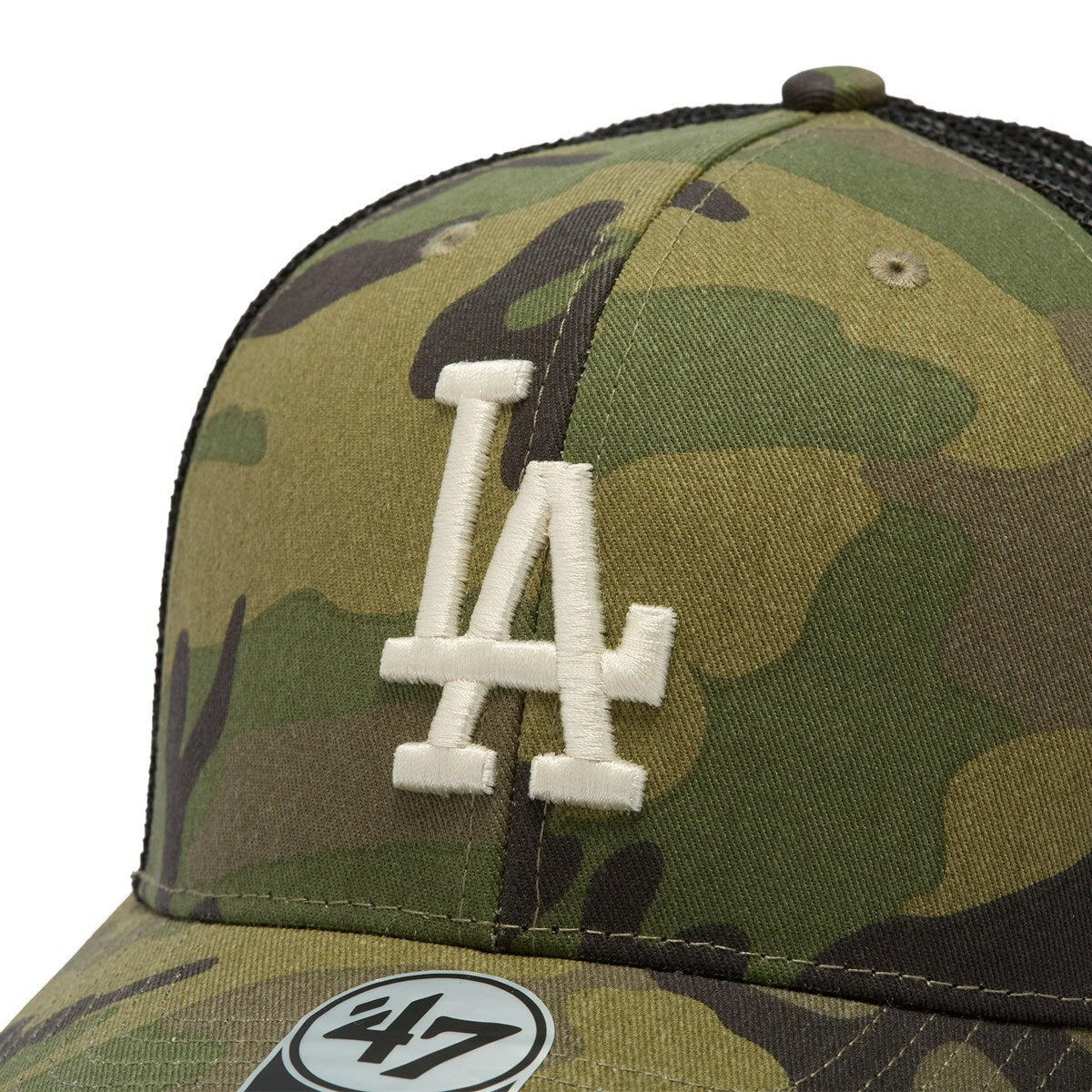 ’47 BRAND - Los Angeles Dodgers TRUCKER MLB WOODLAND CAMO【14920290 47A-TRC-B-CMOTR12GWP-CM】