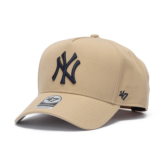 ’47 BRAND New York Yankees - OFFSIDE COOPERSTOWN BALLPARK KHAKI【14920302 47A-OFS-B-BLPOF17WBP-KH】