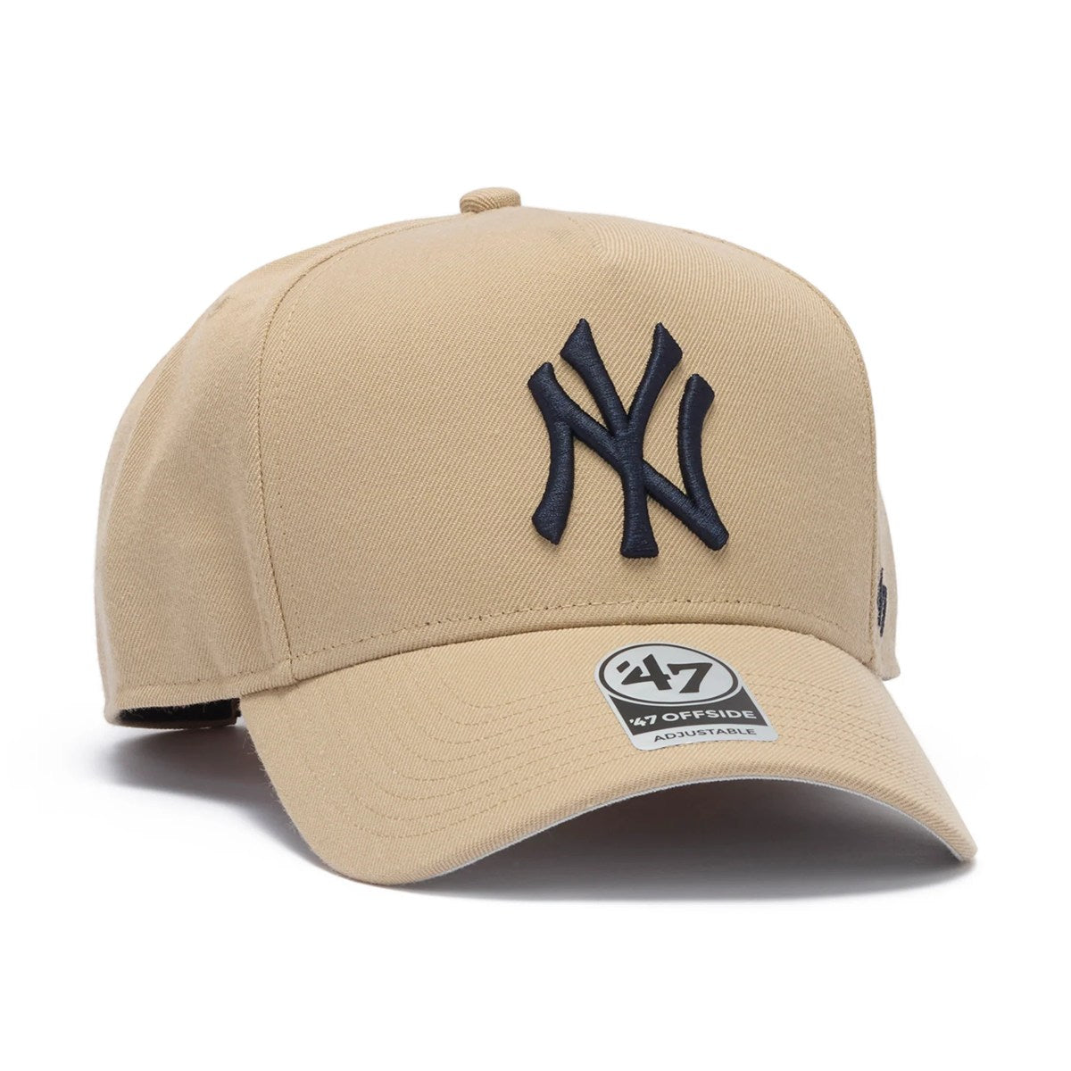 ’47 BRAND New York Yankees - OFFSIDE COOPERSTOWN BALLPARK KHAKI【14920302 47A-OFS-B-BLPOF17WBP-KH】