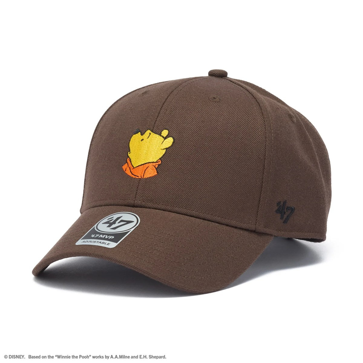 ’47 BRAND Disney - MVP Winnie-the-Pooh BROWN【14920313 47A-MVPDISPOOJAH-CTGW-BRW】