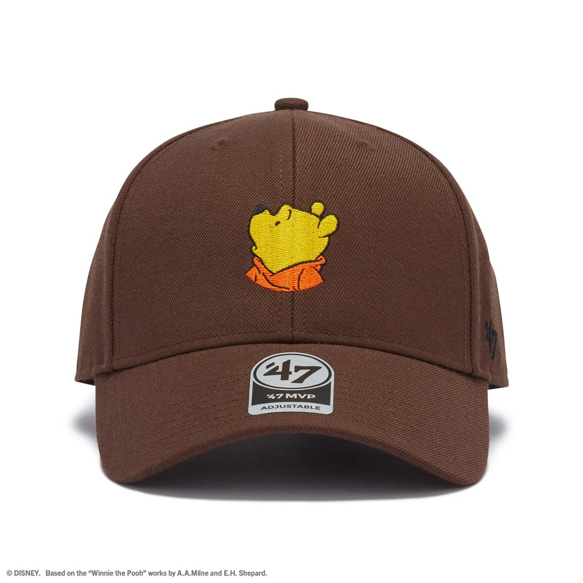 ’47 BRAND Disney - MVP Winnie-the-Pooh BROWN【14920313 47A-MVPDISPOOJAH-CTGW-BRW】