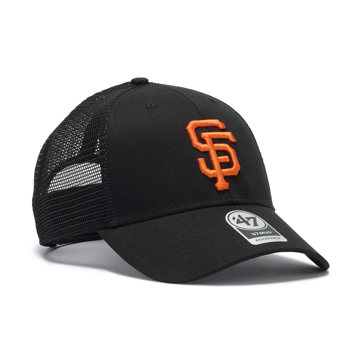 ’47 BRAND ‐ San Francisco Giants MVP BRANSON MESH BLACK 【14920315 47A-MVP-B-BRANS22CTP-BKB】
