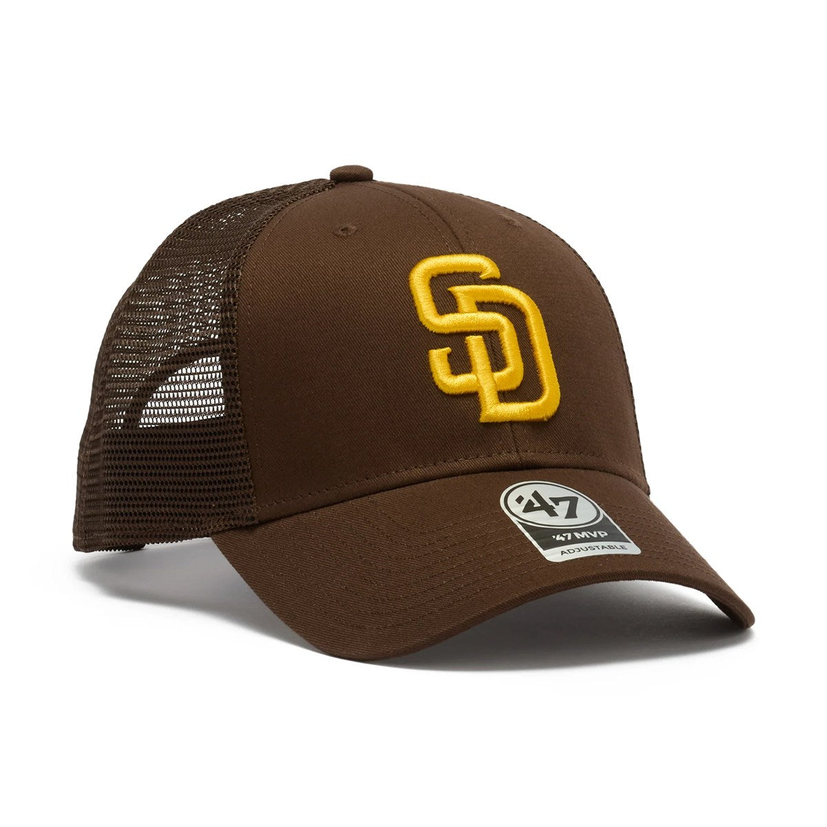 ’47 BRAND ‐ San Diego Padres MVP BRANSON MESH BROWN【14920316 47A-MVP-B-BRANS21CTP-BW】