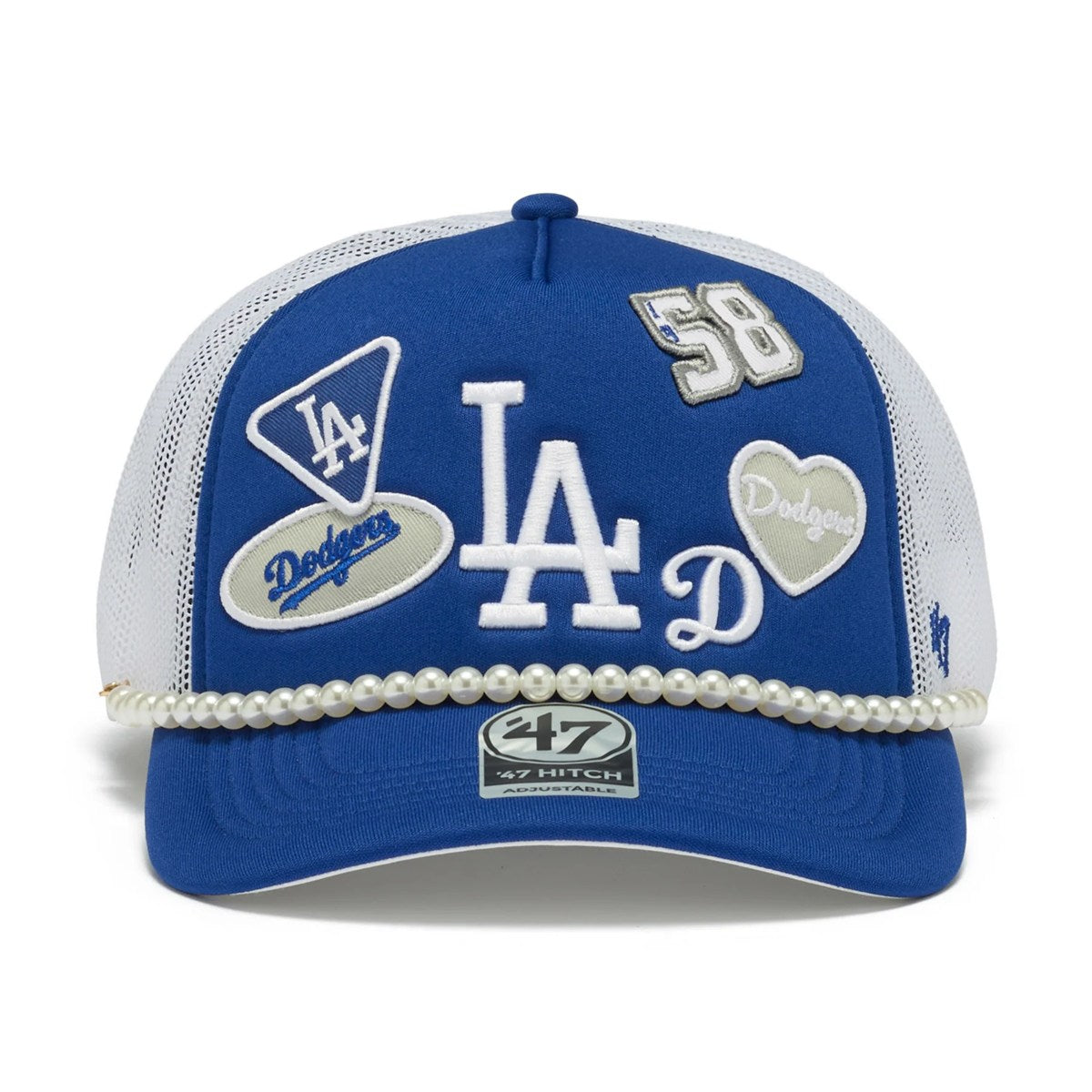 ’47 BRAND Los Angeles Dodgers ‐ HITCH LC TRENDY TEAM ROYAL【14920329 47A-HITFM-B-RLYON12KPP-RY】