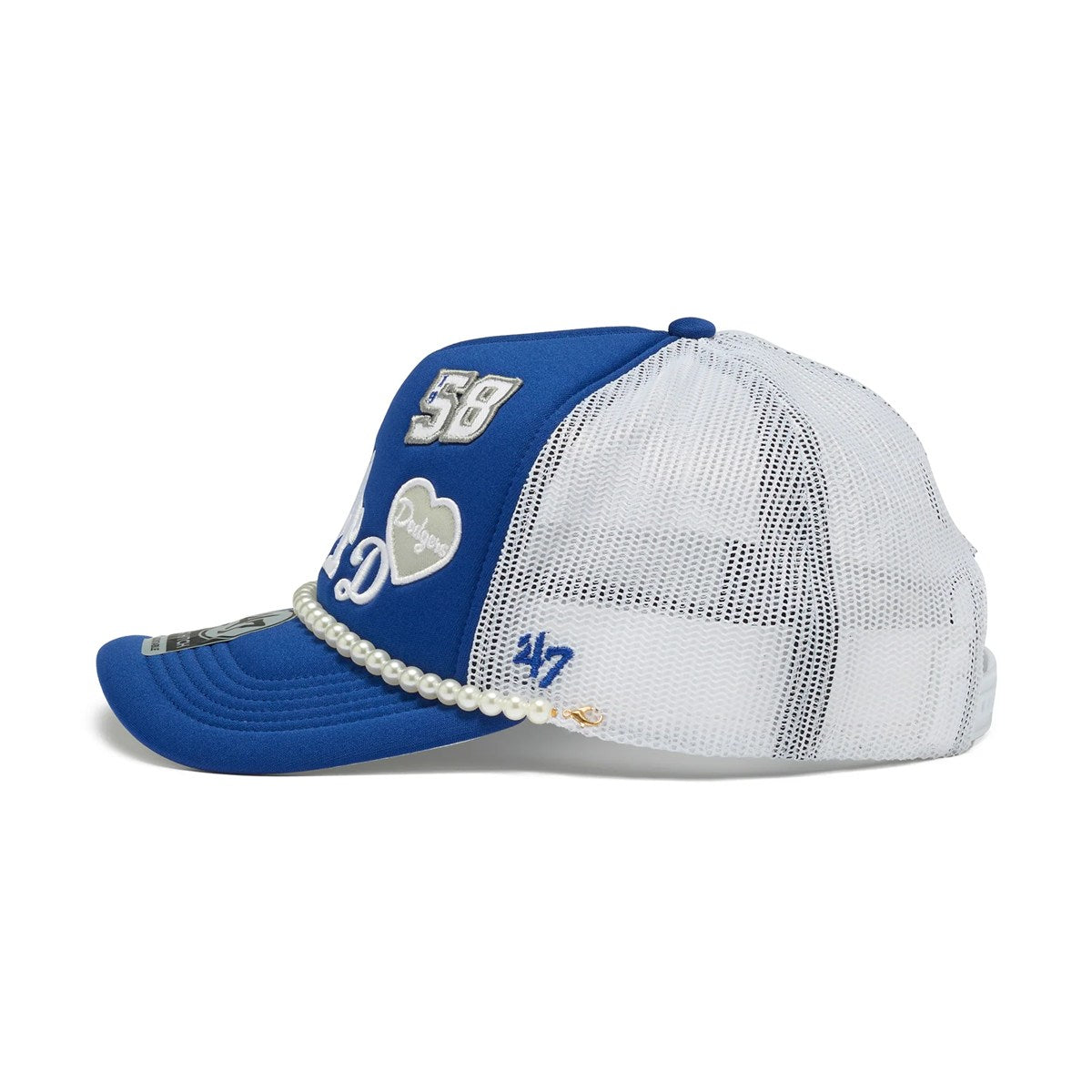 ’47 BRAND Los Angeles Dodgers ‐ HITCH LC TRENDY TEAM ROYAL【14920329 47A-HITFM-B-RLYON12KPP-RY】